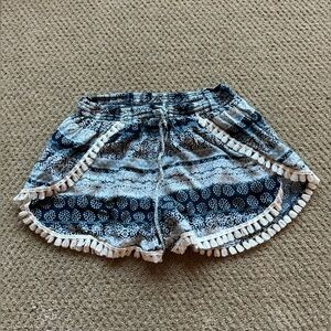 Abercrombie Blue Patterned Shorts